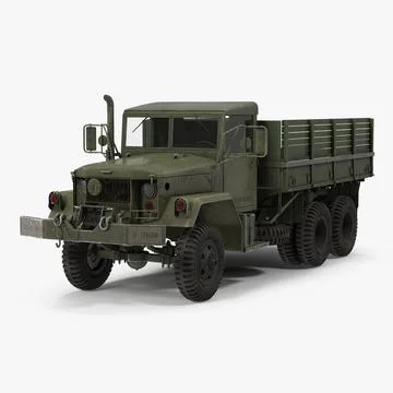 Military Cargo Truck m35a2 3D Model 3D Model