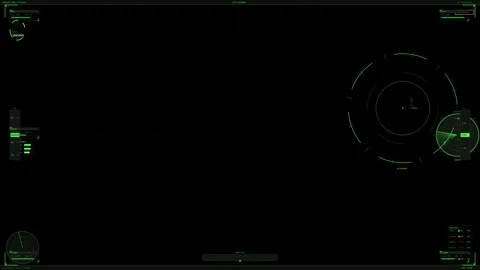 Military cockpit interface design for science fiction war documentary visua.. Stock Footage 327220362