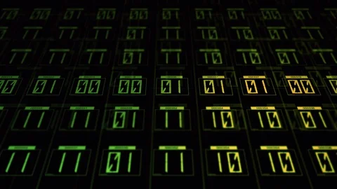 Military Combat Commands Processing through a Computer Program - V1 Stock Footage 124505254
