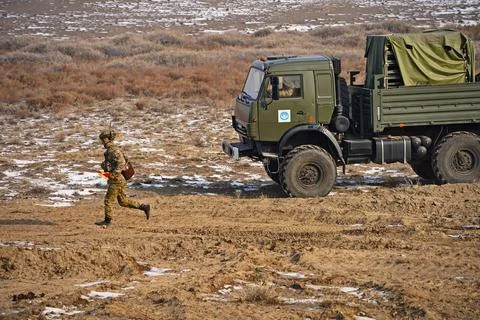 Military exercises of the armed engineering forces Photos