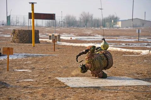 Military exercises of the armed engineering forces Фото