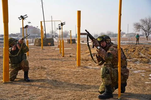 Military exercises of the armed engineering forces Photos