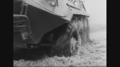 Military exercises. Soviet army Stock Footage 167160685