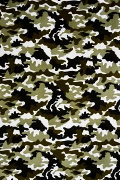 Military fabric pattern Stock Illustration