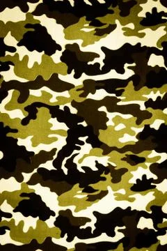 Military fabric pattern Stock Illustration