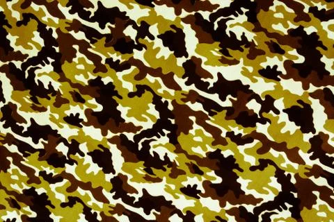 Military fabric pattern Stock Illustration