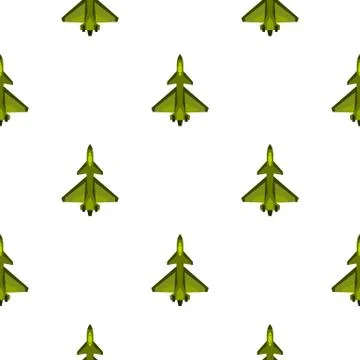 Military fighter jet pattern flat 스톡 일러스트