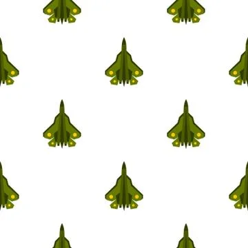 Military fighter pattern flat 스톡 일러스트
