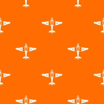 Military fighter plane pattern seamless Stock Illustration