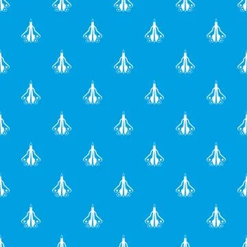 Military fighter plane pattern seamless blue 스톡 일러스트