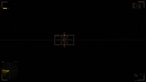 Military grid interface for science fiction production featuring HUD elemen.. Stock Footage 327103530