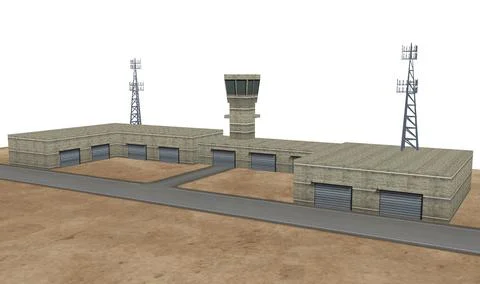 Military Headquarters 3D Model