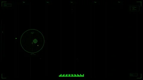 Military heads up display for sci fi or war related videos designed for Stock Footage 328334895