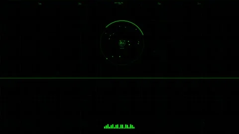 Military heads up display for sci fi combat scenarios in training exercises Stock Footage 328334901