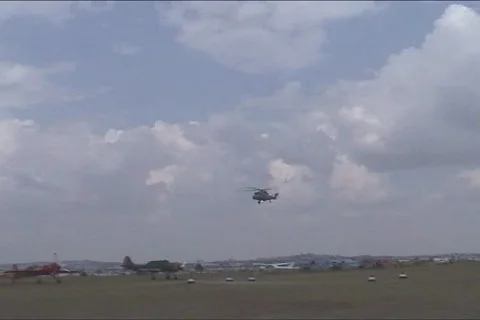 Military helicopter Stock Footage 109593