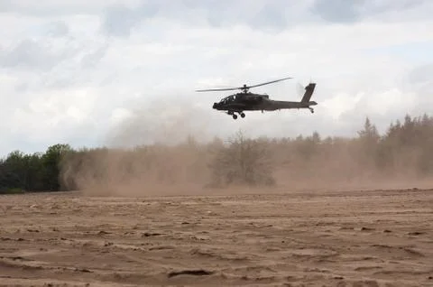Military helicopter Stock Photos