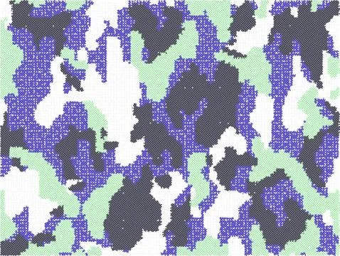 Military hunting camouflage pattern.Vector illustration Stock Illustration