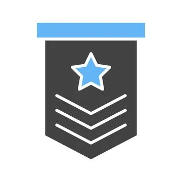 Military icon vector image. Stock-Illustration