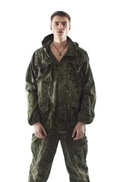 Military Man Stock Photos
