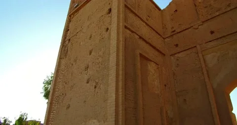 A military minarets. Abarkuh. IRAN Stock Footage
