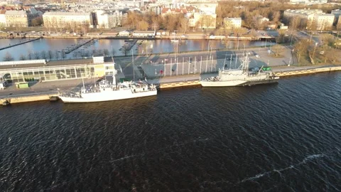 Military navy ship closeup Video stock 159281981