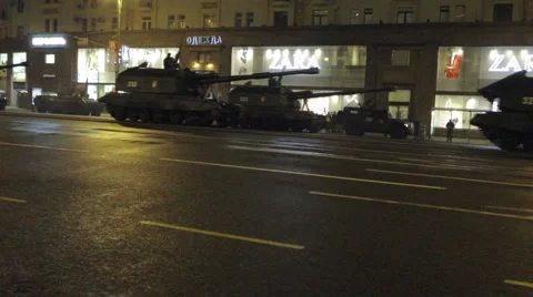 Military-parade-7 Stock-Footage 4280665