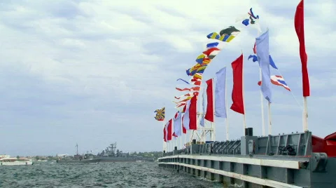Military parade Stock Footage 619352