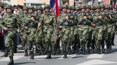 Military Parade Video stock 22761705