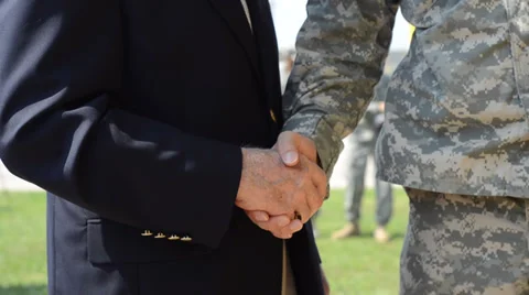 Military partnership Vídeos de archivo 36677176