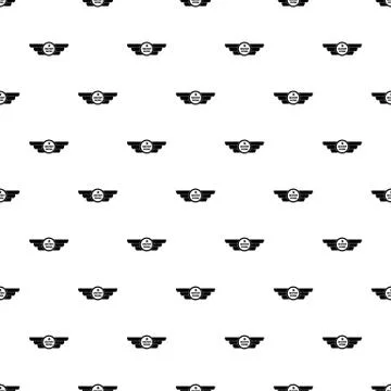 Military patrol pattern seamless vector Illustrazione stock