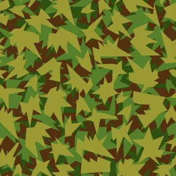 Military pattern. Army background. Protective and hunting texture Illustrazione stock