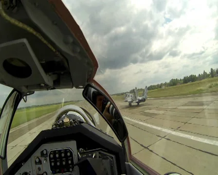 Military plane Stock Footage 32143572