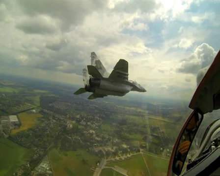 Military plane Stock Footage 32143585