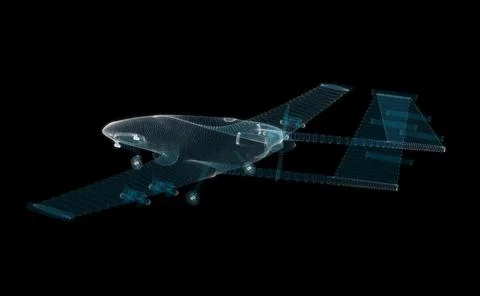 Military Predator Drone Stock Illustration