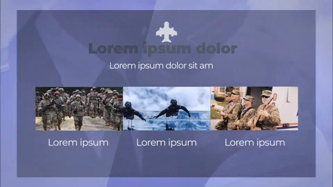 Military Promo Stock After Effects