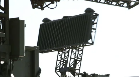 Military radar navigation system Stock Footage 54260546