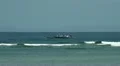 Military rubber boats near the beach HD Footage