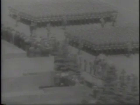 Military show in Moscow Stock Footage 123798323