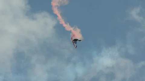 Military skydiver Stock Footage 10910147
