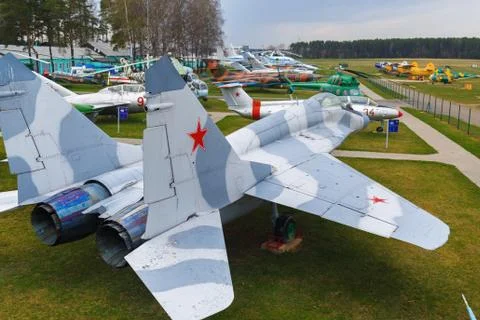 Military Soviet jet Stock Photos