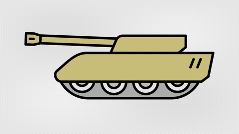 Military tank 動画素材 335472262