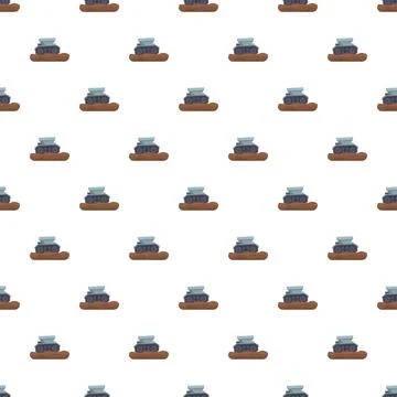 Military tank pattern creating war theme background Illustrazione stock