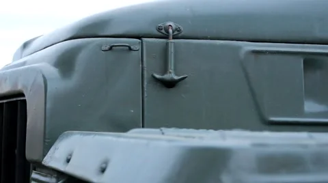 Military truck.side view Stock Footage 51781881