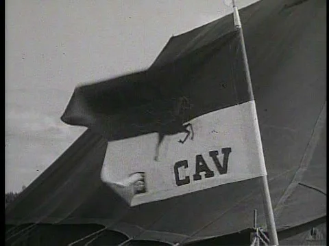 Military units in Operation Sagebrush develop SKycav, a form of aerial 스톡 동영상 75758990