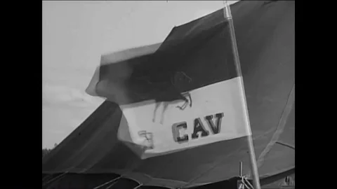 Military units in Operation Sagebrush develop SKycav, a form of aerial 스톡 동영상 84337881