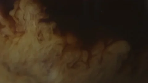 Milk added to Coffee Stock Footage 142950405