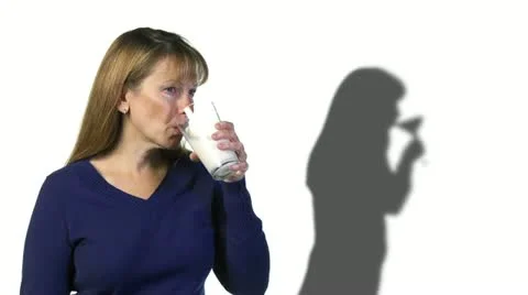 Milk and Alcohol Stock Footage 22783602