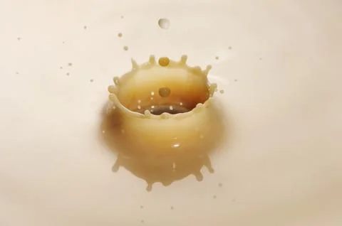 Milk and coffee Stock Photos