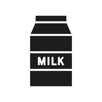 Milk bottle icon vector design templates simple and modern Stock Illustration