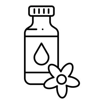 Milk Bottle Line Icon Stock Illustration